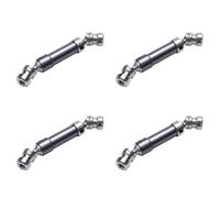 Giwnhvx 4 Pz Metallo Posteriore Centro Albero di Allenamento CVD Albero Trasmissione per 1:12 12428 12423 Car Desert Titanio