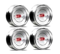 Giwnhvx 4 pz/set 1,9 metallo retrò ruota per SCX10-4 RC Auto Modifica Accessori Universale B