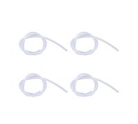 Giwnhvx 4 rotoli da 6 mm x 8 mm, in silicone per uso alimentare, per acqua, aria, 1 metro