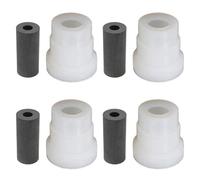 Giwnhvx 4 Set 35X20X4mm Sabbiatura Macchina Classe I Puro Boro Carburo Ugello Punta Sabbiatura Abrasivo Ugello di Sabbiatura