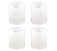 Giwnhvx 4 stampi in silicone per candele, per aromaterapia, fai da te, per matrimonio, San Valentino