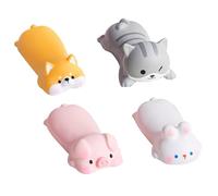 Giwnhvx 4 tappetini per mouse ergonomici Kawaii per uso in ufficio e gioco, supporto per braccio in memory foam a crescita lenta, facile da usare
