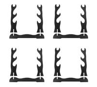 Giwnhvx 4 x 3Tier Samurai Katana Holder Supporto Display Nero