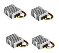 Giwnhvx 4 x DC a DC 12 V a 19 V 10 un convertitore di potenza DC 190 W per l'alimentazione del computer portatile 'automobile