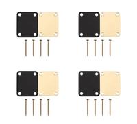 Giwnhvx 4 x Placca da collo in con 4 di ricambio per chitarra elettrica Strat