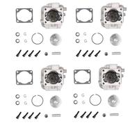 Giwnhvx 4 x Set di cilindri 29CC 4 fori per motore Rovan TSRC per 1/5 Rovan Kingmotor Baja FG Goped