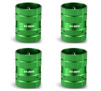 Giwnhvx 4 x strumento alesatore per tubi [aiuto efficiente per idraulici] sbavatura strumento per la pulizia di tubi in rame PVC, tubi e alesatore per tubi