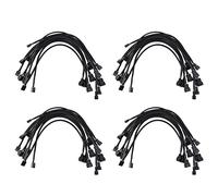 Giwnhvx 40 cavi di prolunga per ventola PWM a 4 pin, da maschio a femmina, compatibili con ventola a 4 pin/3 pin