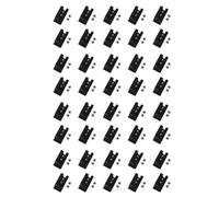 Giwnhvx 40 fibbie a molla in metallo a doppio foro da 56 x 25 mm, con chiusura a clip per cintura, accessori con viti da 8 mm