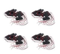 Giwnhvx 40 PZ ON / OFF Interruttore 2 X 3V CR2032 Cell Button Battery Holder per LED