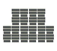 Giwnhvx 400 Pezzi Serrie/ Nero Tasto Ponte Uncut Nastro Nero Schiuma Grip Nastro 38 Mm X 110 Mm