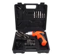 Giwnhvx 45Piece 4.8V Set di cacciaviti elettrici Combinazione Trapano a mano Set Strumento Cacciavite Drill Driver Bit