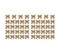 Giwnhvx 48 pezzi decorazione ornamento appeso Bowknot Decorare albero albero albero di carino (24 pezzi, piccolo )