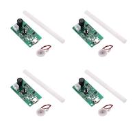 Giwnhvx 4Pcs 16MM 20MM 1.5-2W Ad Ultrasuoni Mist Maker Atomizzatore Trasduttore Atomizzatore Piastra Film Accessori Umidificatore Guarnizione in Gomma