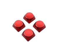 Giwnhvx 4pcs Alluminio Lega Metal Keyboard Cap Alluminio Lega Metal Keycaps Keycaps Metal Keycaps for Mechanical Gaming Keyboard A
