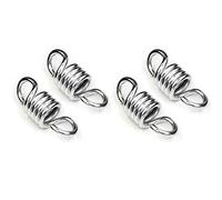 Giwnhvx 4Pcs amaca sedia sospesa molla altalena tensione molla all'aperto appeso cestino vimini sedia accessori