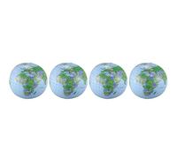Giwnhvx 4X 16 Pollici Globo Terrestre Giocattolo Globo Gonfiabile Globo Formazione Geografia Globo Terrestre Formazione 40 cm