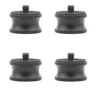 Giwnhvx 4X 3/8 a 1/4 Adattatore Mini 3/8 Femmina a 1/4 Maschio Adattatore Vite Montaggio Fotocamera Treppiede Palla per Studio Fotografico