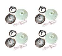 Giwnhvx 4X 5200 5800 52Cc 58Cc per motosega cinese Facile Molla Puleggia Corda Kit di Riparazione Seghe A Gas