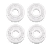 Giwnhvx 4X 608 Cuscinetto in ceramica pieno ZrO2 cuscinetto a sfera 8mmx22mmx7mm Ossido di Zirconia