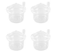 Giwnhvx 4X a forma di vetro appeso vaso fioriera gronder acquario terrario contenitore casa decorazione giardino