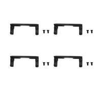 Giwnhvx 4X Alluminio Servo Mount + Carbon Holder per 1:10 AXIAL SCX10 Rc Asse Auto