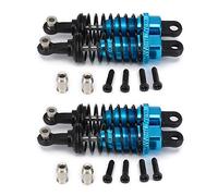Giwnhvx 4X Ammortizzatore Regolabile Ammortizzatore Da 65 mm Per 1/18 A959 A969 A979, Blu