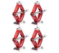 Giwnhvx 4X Auto 1:10 Scala Regolabile Forbici in Metallo Strumento Assiale SCX10 T Raxxas TRX4 CC01 D90
