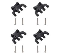 Giwnhvx 4X Base di Maglia Superiore in Rete Assale Posteriore in Metallo per Accessori Parti di Aggiornamento Auto su Axial SCX24 90081 C10 1/24, 3