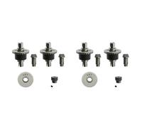 Giwnhvx 4X Differenziale in Metallo e Ingranaggi per SCY 16101 16102 16103 16201 Pro 1/16 Brushless RC Car Upgrades Parti Accessori