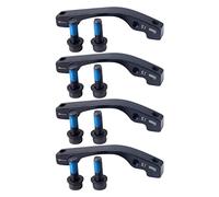 Giwnhvx 4X Disco Freno Pinza Montaggio Adattatore Is/Post Anteriore 160mm Posteriore 140mm per