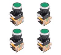 Giwnhvx 4X LA38-11/203 Pulsante momentaneo Heavy Duty Interruttore Verde