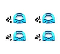 Giwnhvx 4X Metallo Motor Mount per TT02 TT-02 1/10 RC Auto Parti di Aggiornamento