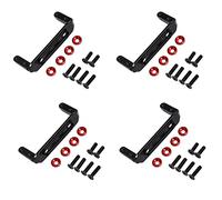 Giwnhvx 4X Metallo Servo Supporto Servo Base Fissa per Axial Capra 1.9 UTB AXI03004 1/10 RC Crawler Auto Parti di Aggiornamento