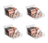 Giwnhvx 4X Organizer per Il Trucco, per Il Trucco Compatta, Scatola per Cosmetici A 7 Sezioni per Ripiani del Bagno, Vanità