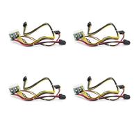 Giwnhvx 4X PCI-E 6PIN Input DC 12V 300W DC-ATX-300W 24Pin ATX Switch Modulo di Alimentazione PSU