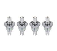Giwnhvx 4X per 9300-07A Assemblaggio Differenziale Metallo per Auto RC 1:18 Ricambi Auto RC
