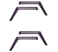 Giwnhvx 4X per MN D90 D91 D99S MN99S 1/12 Telecomandato Auto Parti di Aggiornamento Finestra Parasole Scudo Deflettore Deflettore Accessori