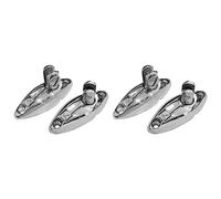 Giwnhvx 4X Quick Release Bimini Top Girevole Cerniera Deck Side Mount 316 Acciaio Inox Top Girevole Cerniera Deck Side Mount