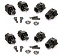 Giwnhvx 4x Quick Release & Hard Upgrade Hex Hub Fit per 1/5 ROVAN KM BAJA 5B Parti