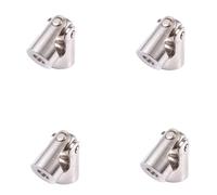 Giwnhvx 4X RC Modello Nave Rotabile Mini Giunto Universale Giunto Collegamento 4mm a 3mm