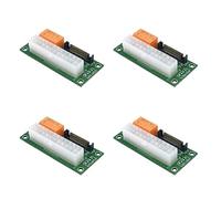 Giwnhvx 4X Scheda di Alimentazione Dual PSU Adattatore di Alimentazione Multiplo Add2Psu con ATX 24Pin a Connettore 4Pin per