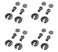 Giwnhvx 4X Staffa per Ponte a Pistone Ammortizzatore EA1029 per JLB Racing Cheetah 11101 21101 J3 Velocità 1/10 Accessori per Ricambi Auto RC