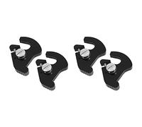 Giwnhvx 4X Supporto per Bagagli Barra di Rotazione Staccato Il Dock Latch Kit per Touring Road Street Glide 883 1200 Accessori Moto