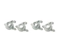 Giwnhvx 4X Tazza di Sterzo in Metallo per XLF X03 X04 X-03 X-04 1/10 Pezzi di Aggiornamento Auto RC Accessori di Ricambio