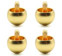 Giwnhvx 4X Tippe Top Metal Flip Plus Top Trottola in Acciaio Amazing Toy Gift, Golden