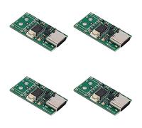Giwnhvx 4X USB-C PD2.0/3.0 a DC Converter Modulo di alimentazione Decoy Ricarica Veloce Trigger Polling Detector Tester (ZY12PDN)