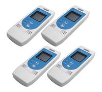 Giwnhvx 4X USB Temperatura Umidità Data Logger Riutilizzabile RH Temp Data Logger Registratore Humiture Registrazione Meter