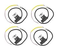Giwnhvx 4X W11307244 W10682535 Rondella Coperchio Blocco Interruttore di Ricambio (3 Fili) per, Lavatrice Coperchio Porte Assemblaggio