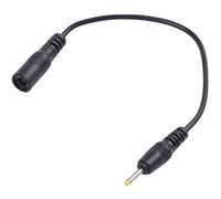 Giwnhvx 5,5 x 2,1 mm a 2,5 x 0,7 mm di alimentazione CC per CCTV IP Camera Nero